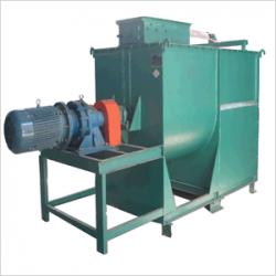 單軸雙螺旋臥式攪拌機